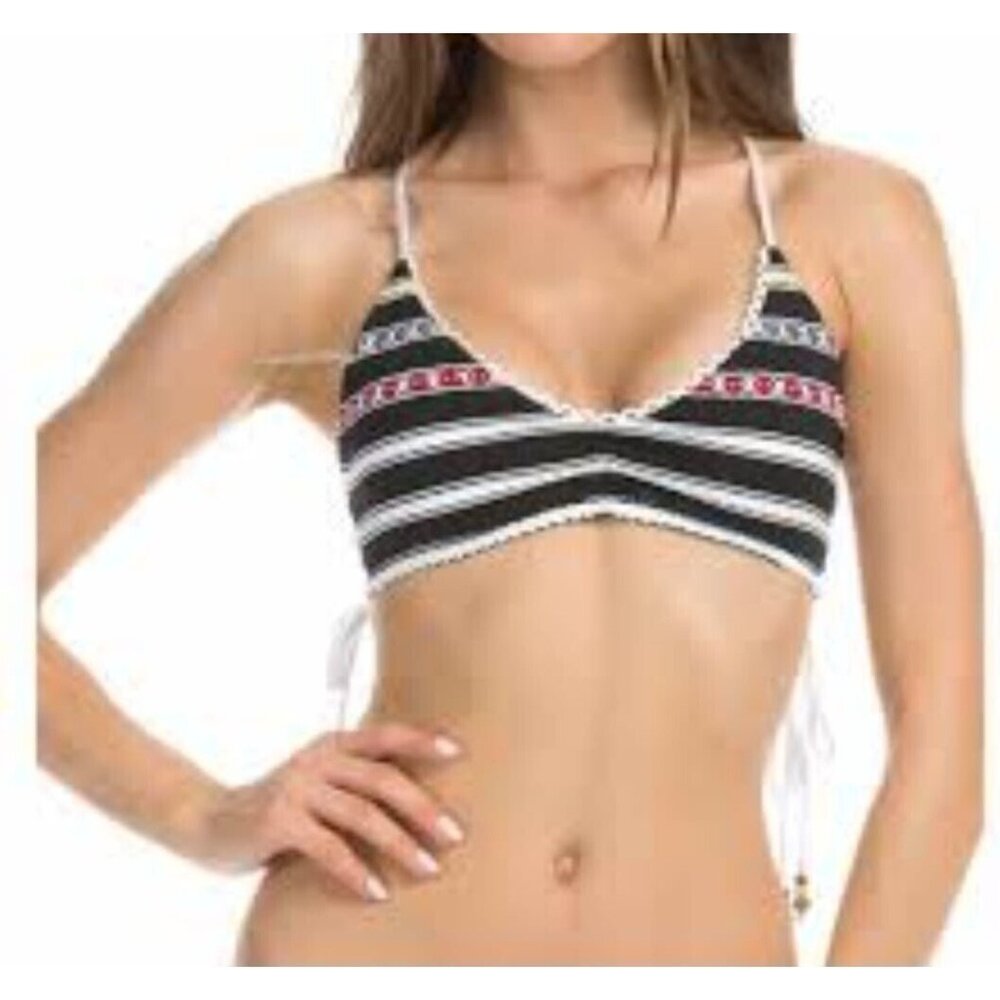 ISSABELLA ROSE SET 2PC BIKINI WOMENS BOTOM BECCA BLACK SIZE MEDIUM NEW
